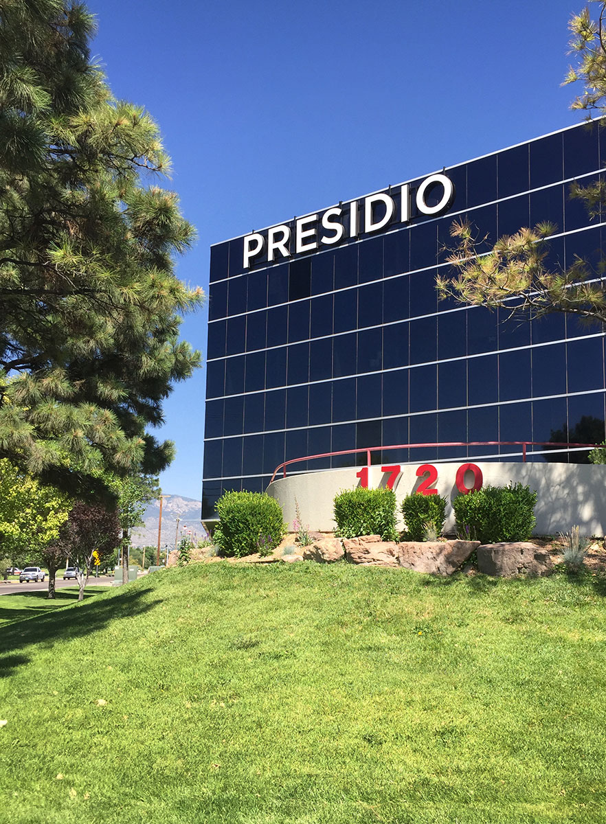 The Metrocentre Building in Albuquerque by Al Beadle