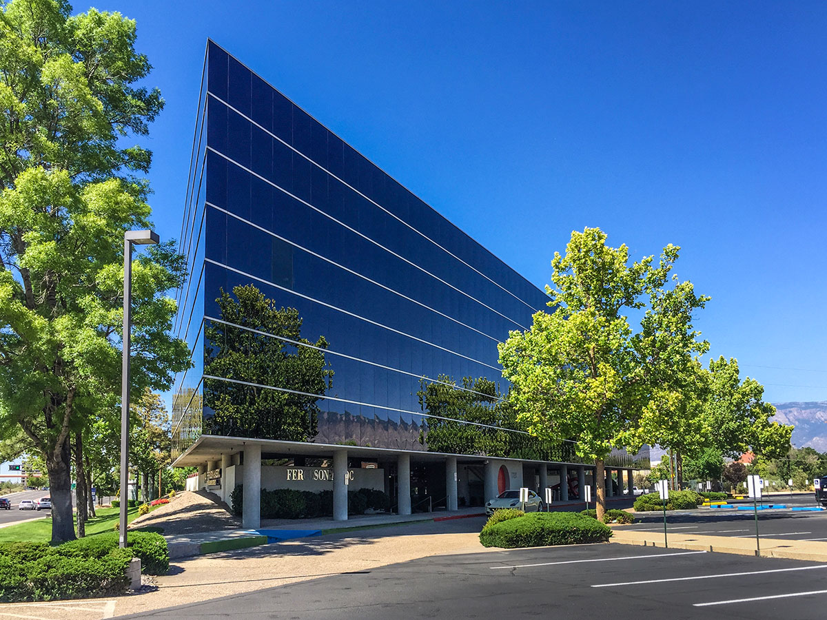 The Metrocentre Building in Albuquerque by Al Beadle