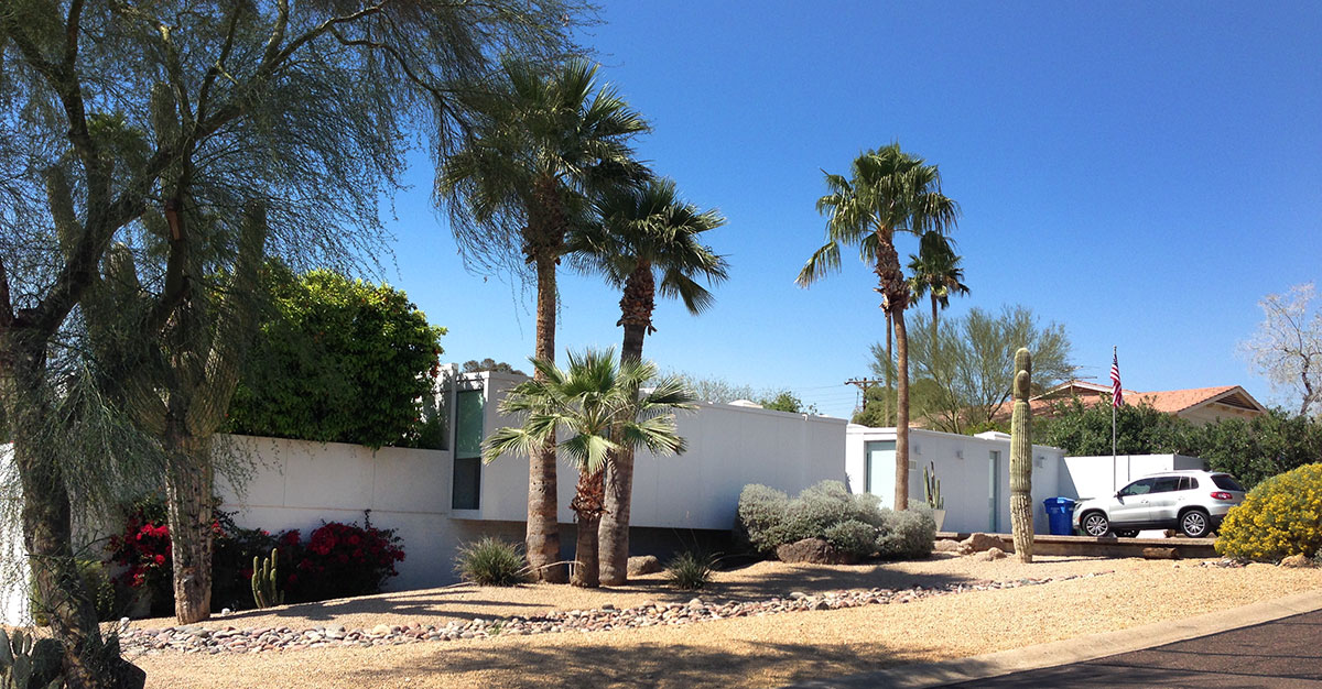 House on Palo Verde by Al Beadle in Marion Estates