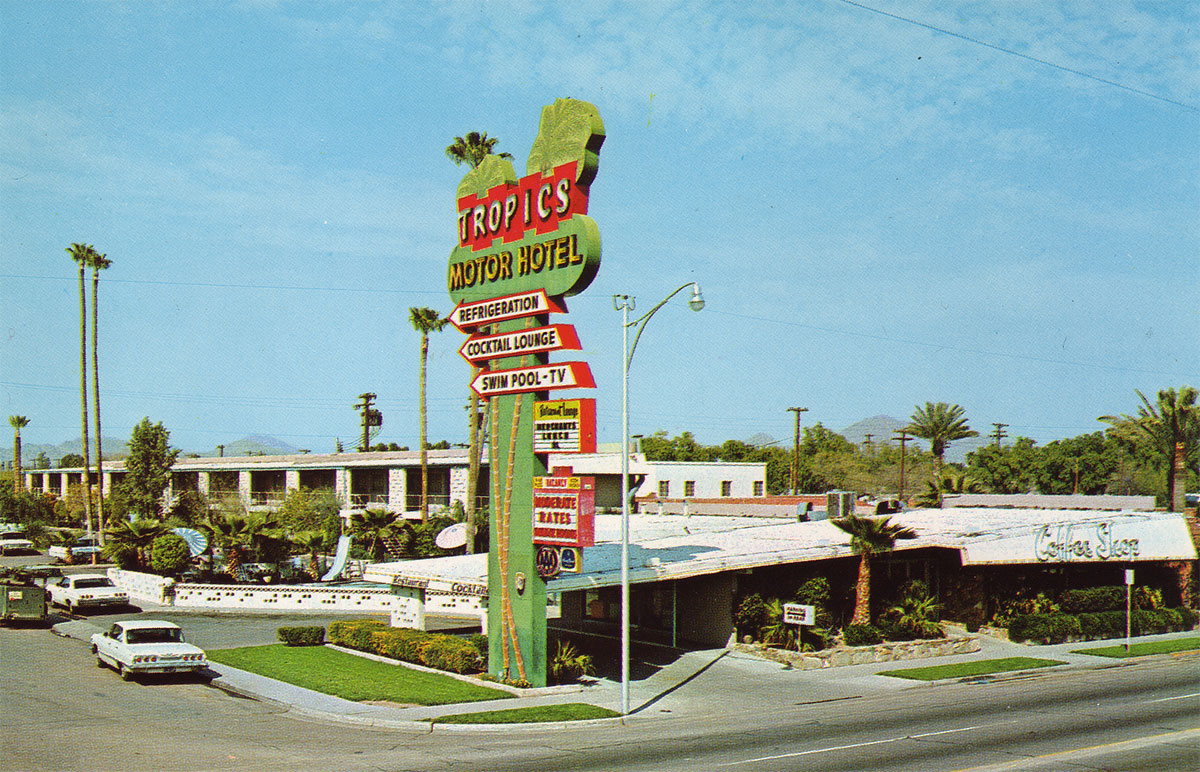 Tropics Hotel by Al Beadle on Van Buren