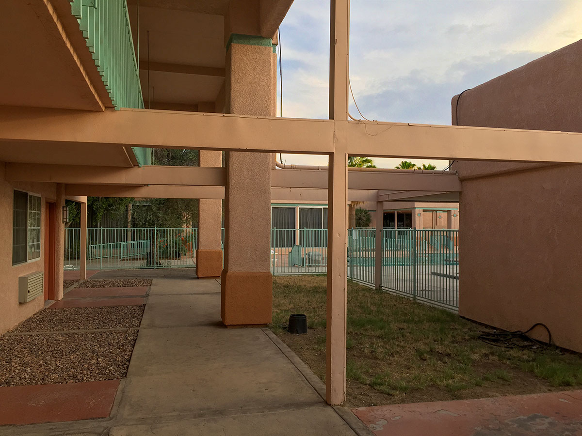 Chilton Inn Motel in Yuma by Al Beadle