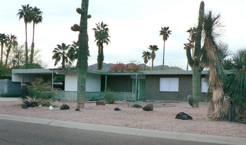 Home in Paradise Gardens, Phoenix, 2009