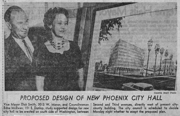 Phoenix Municipal Center aka Calvin C Goode Building by Haver and Varney