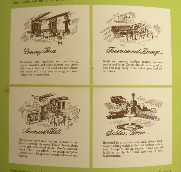 Postwar Phoenix Vintage Menus