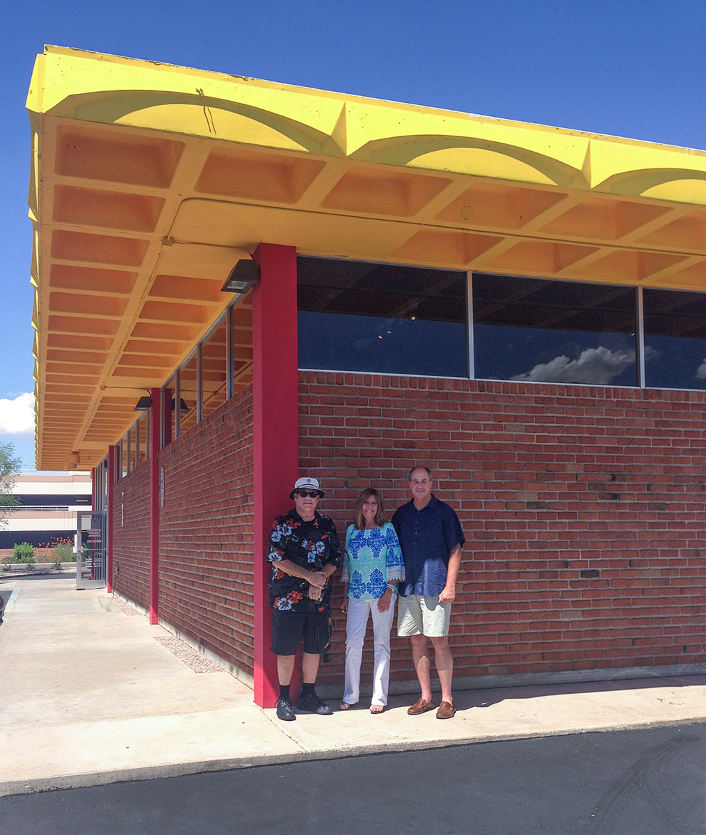 Former Arizona Bank by Ralph Haver rehabbed by Sherwin-Williams in 2016