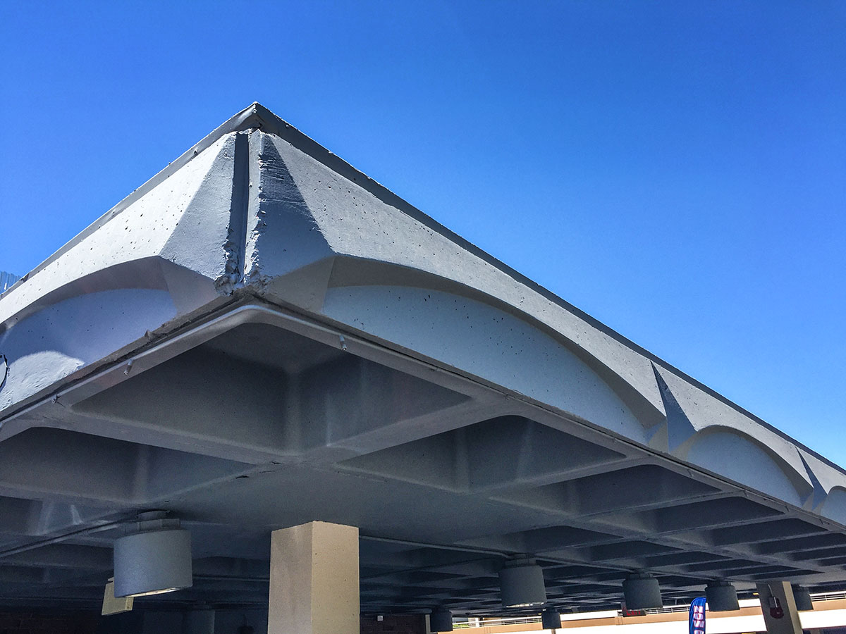 Former Arizona Bank by Ralph Haver rehabbed by Sherwin-Williams in 2016