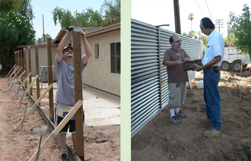 Designing the King Fence at a Ralph Haver house