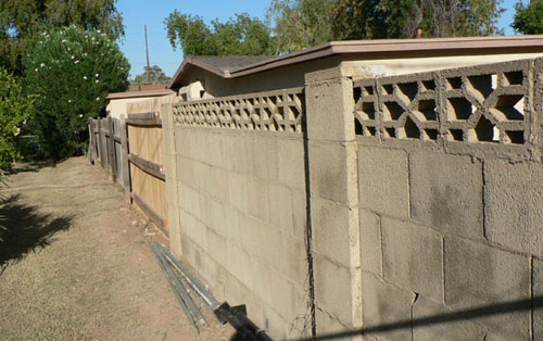 The King Fence at a Ralph Haver house