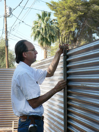 The King Fence at a Ralph Haver house