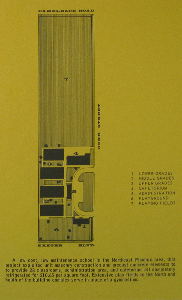 Kaibab Elementary School designed by Ralph Haver