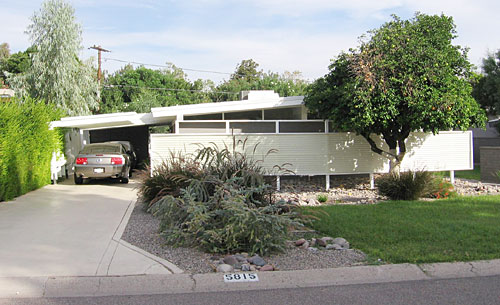 Redesigning the landscape at the Flagship House in Marlen Grove built by Ralph Haver