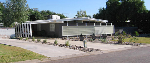 Redesigning the landscape at the Flagship House in Marlen Grove built by Ralph Haver