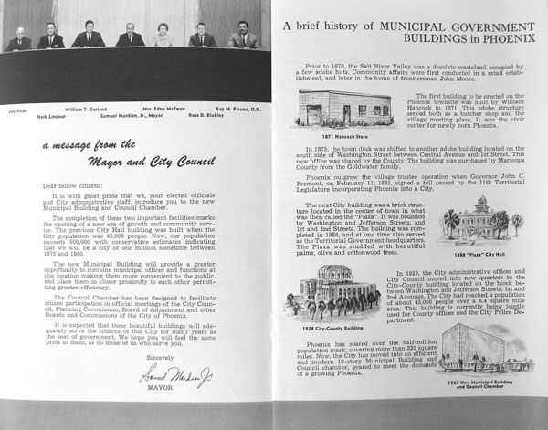 Phoenix Municipal Building Brochure