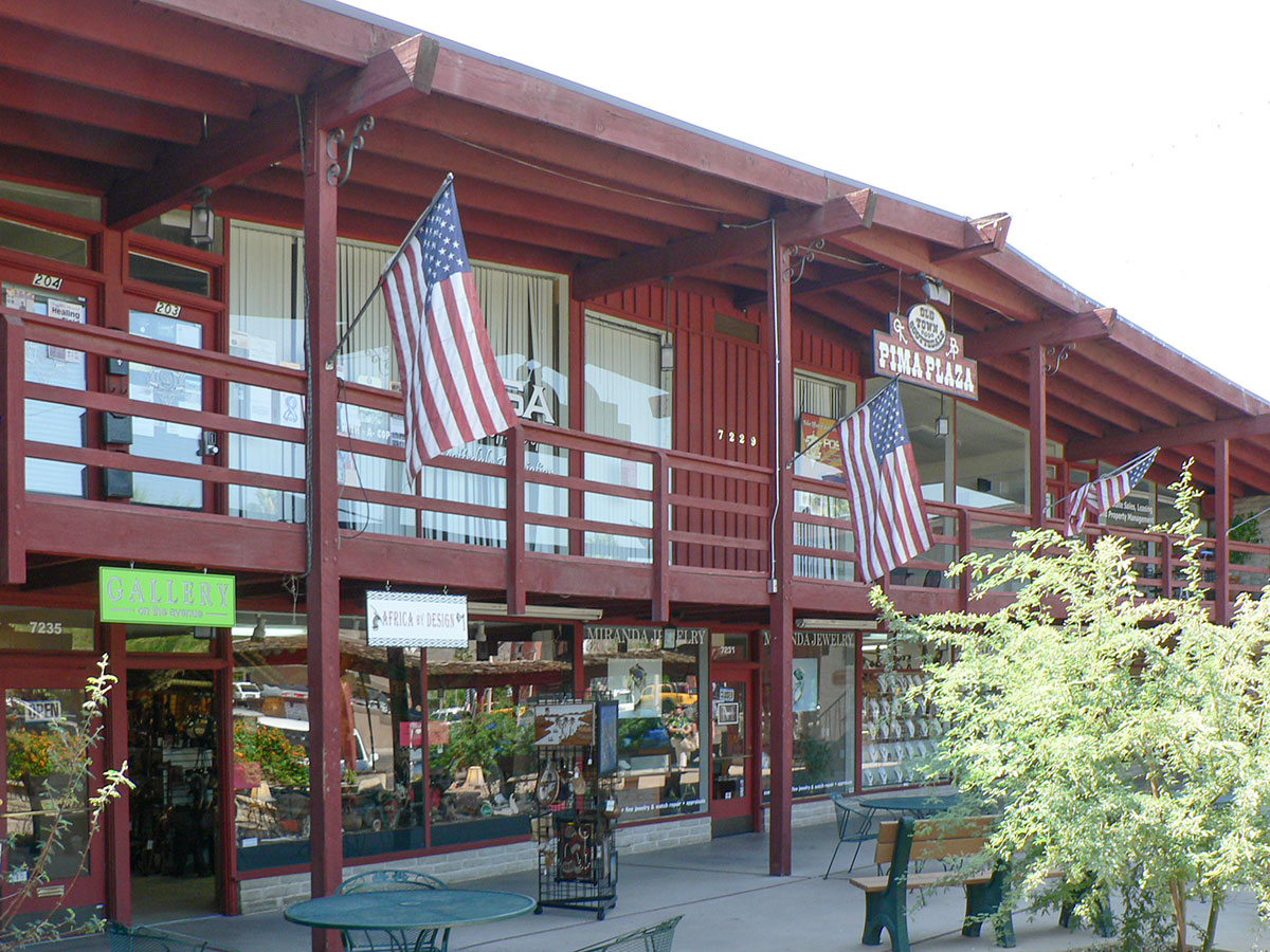 Pima Plaza aka the Feltman Building in Scottsdale by Ralph Haver