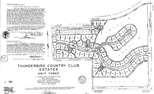 Thunderbird Country Club Estates in Phoenix