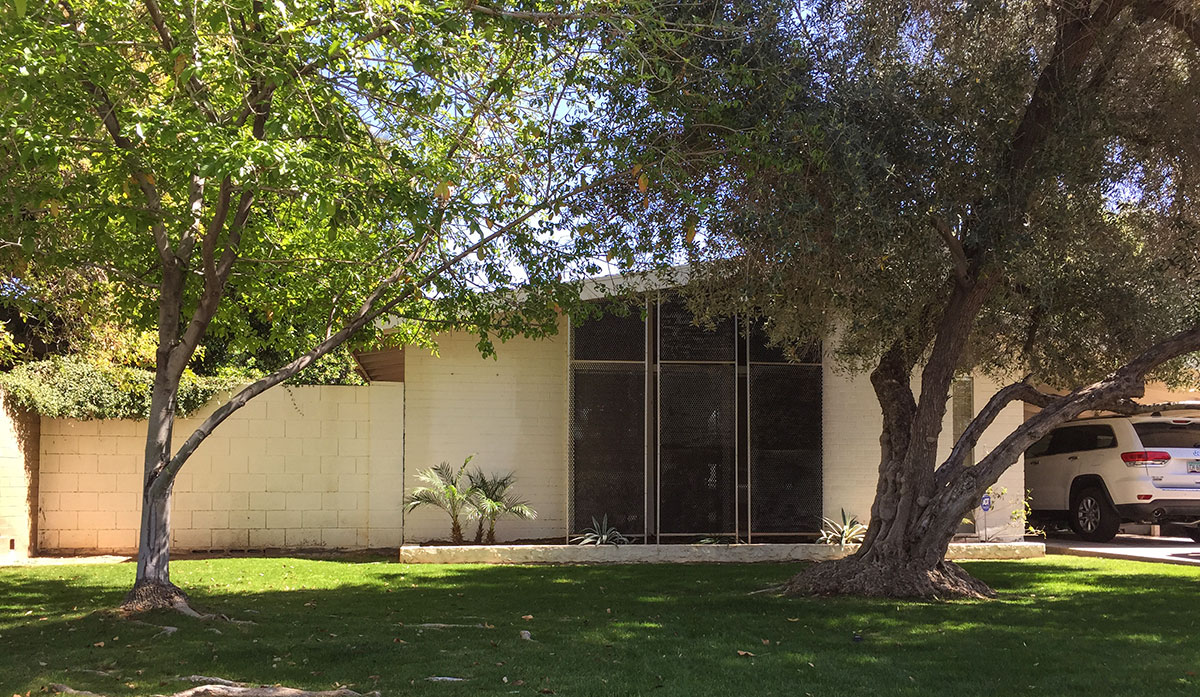 Home in Windemere, Phoenix, Arizona by architect Ralph Haver AIA