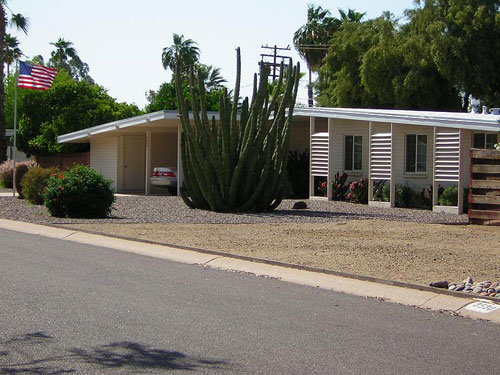 The Original Paradise Gardens Brochure at the Modern Phoenix Home Tour 2006