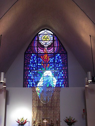 Saint Maria Goretti Catholic Church designed by Wendell E. Rossman in Phoenix