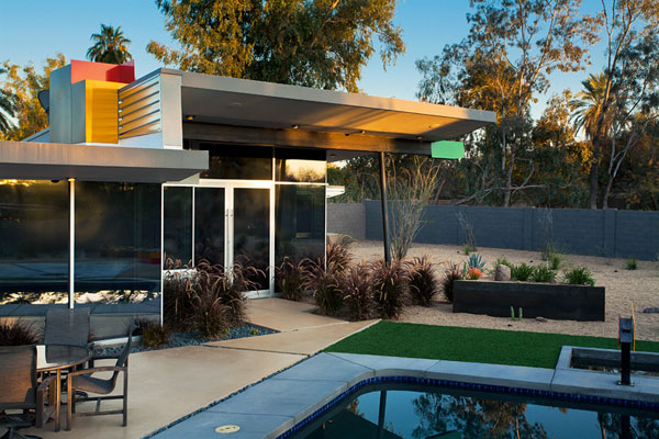 The Admiral Holcomb Residence in Marion Estates on the Modern Phoenix Home Tour 2012