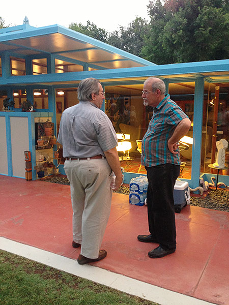 Carlson House by Frank Lloyd Wright during Modern Phoenix Tour