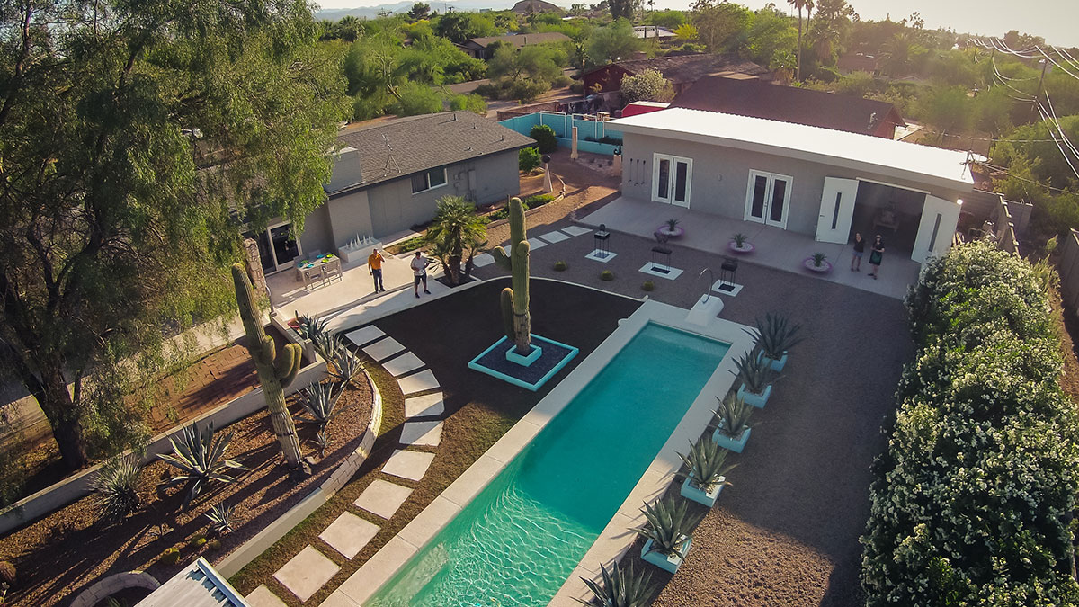 Coffin & King Residence and Studio on the Modern Phoenix Home Tour 2015 in South Scottsdale