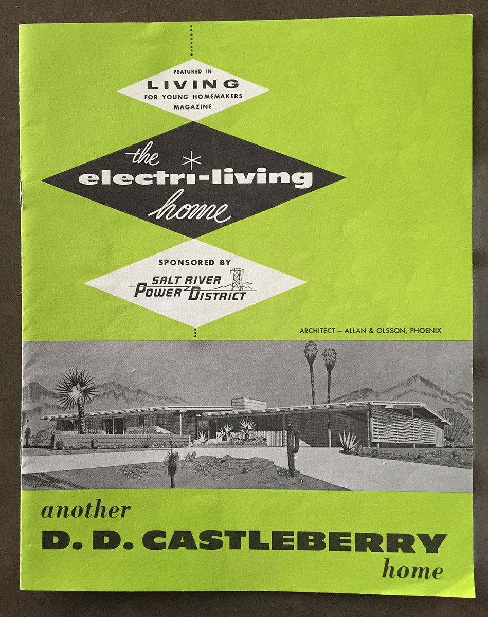 Electri-Living Home by D.D. Castleberry in Sherwood Heights on the Modern Phoenix Home Tour 2015 in South Scottsdale