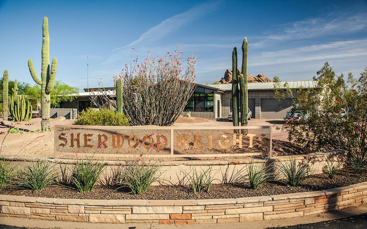 Electri-Living Home by D.D. Castleberry in Sherwood Heights on the Modern Phoenix Home Tour 2015 in South Scottsdale