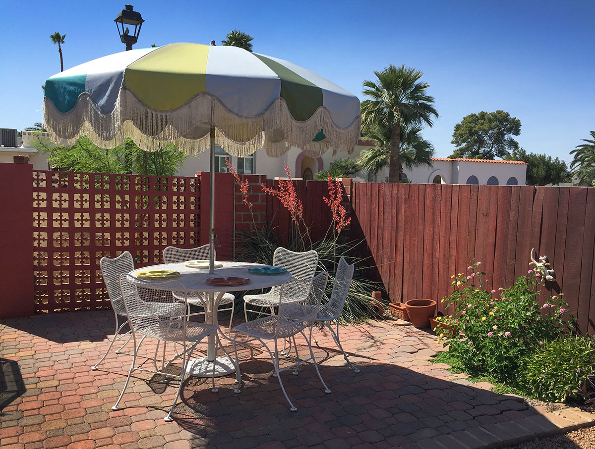 Golden Keys Time Capsule on the Modern Phoenix Home Tour 2015 in South Scottsdale