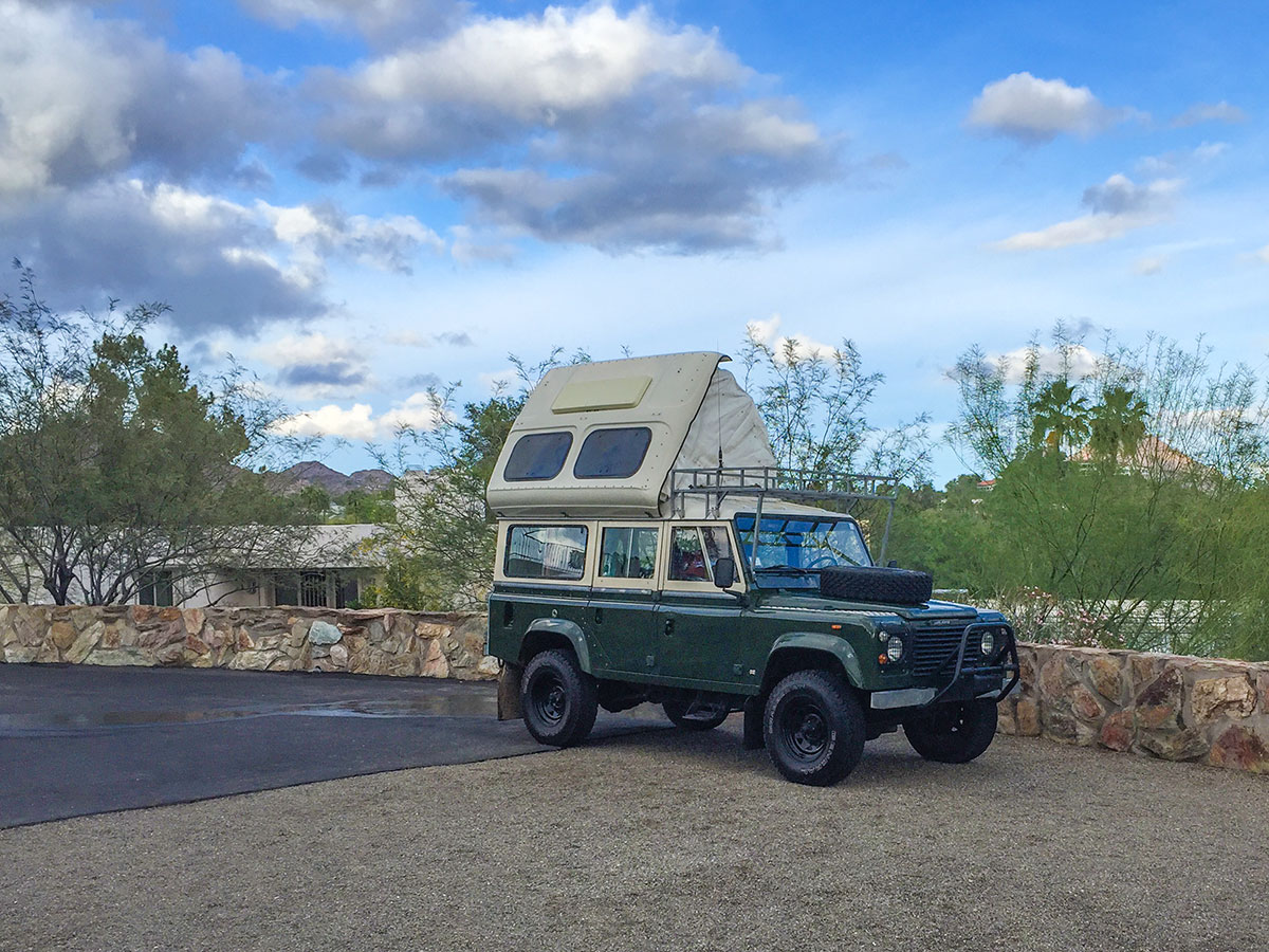 Vintage cars during 2016 Modern Phoenix Home Tour