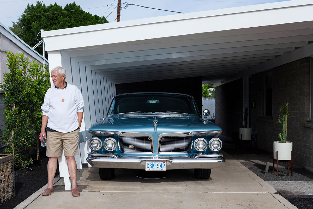 Vintage cars during 2016 Modern Phoenix Home Tour