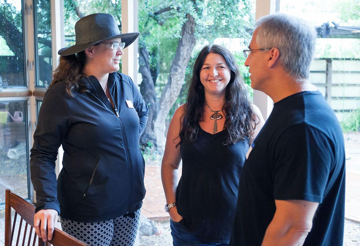 People on the 2016 Modern Phoenix Home Tour