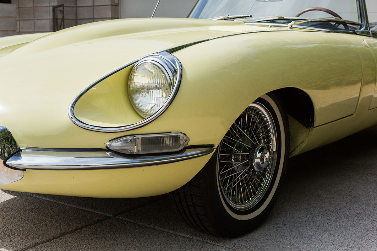 Vintage Cars at The Beck Residence on the Modern Phoenix Home Tour of Marion Estates in 2018