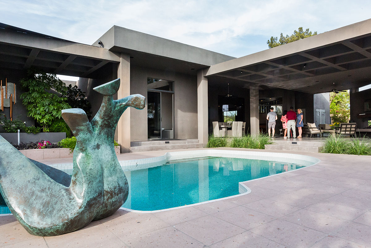 The Bellamak Residence on the Modern Phoenix Home tour in Marion Estates 2018