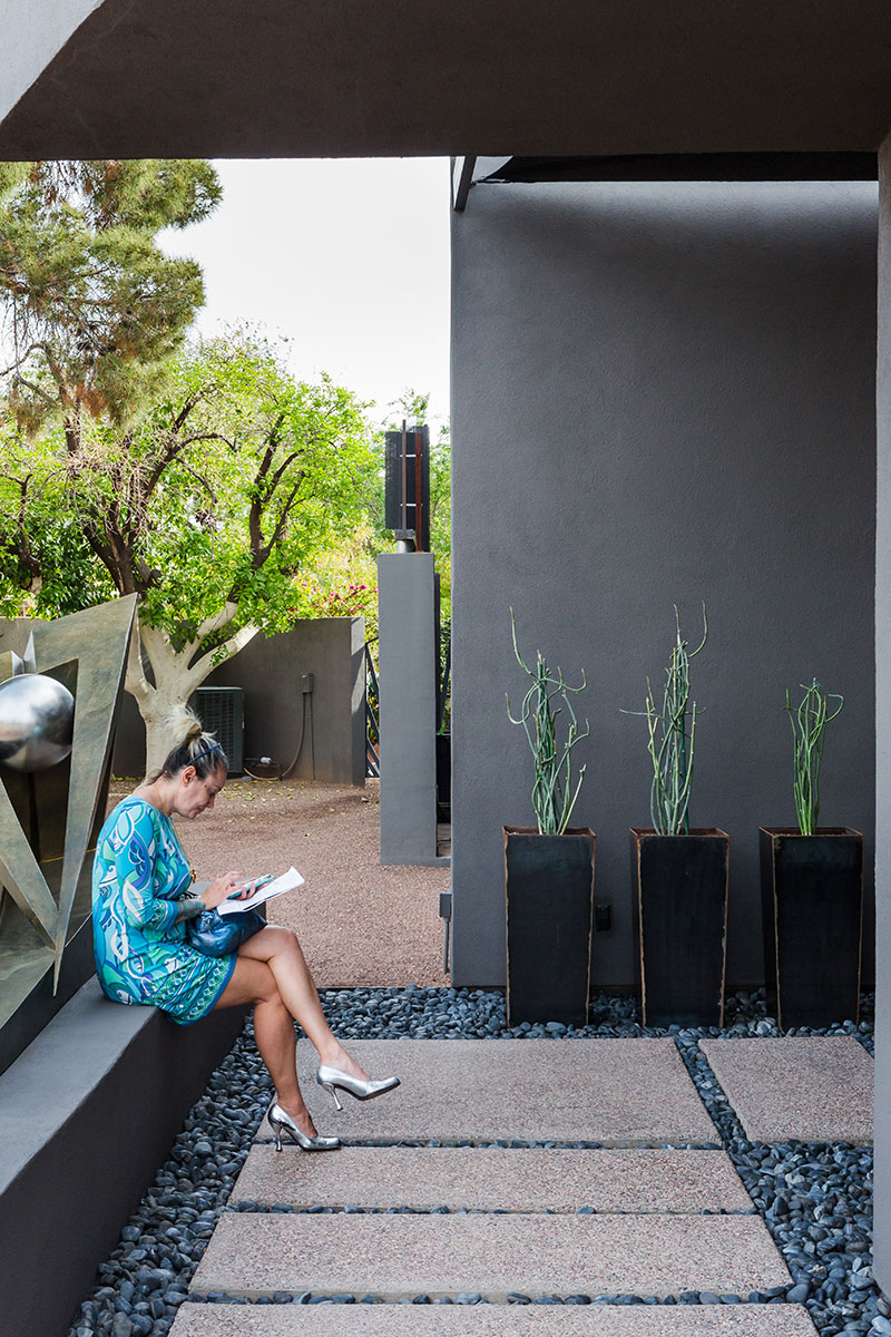 The Bellamak Residence on the Modern Phoenix Home tour in Marion Estates 2018