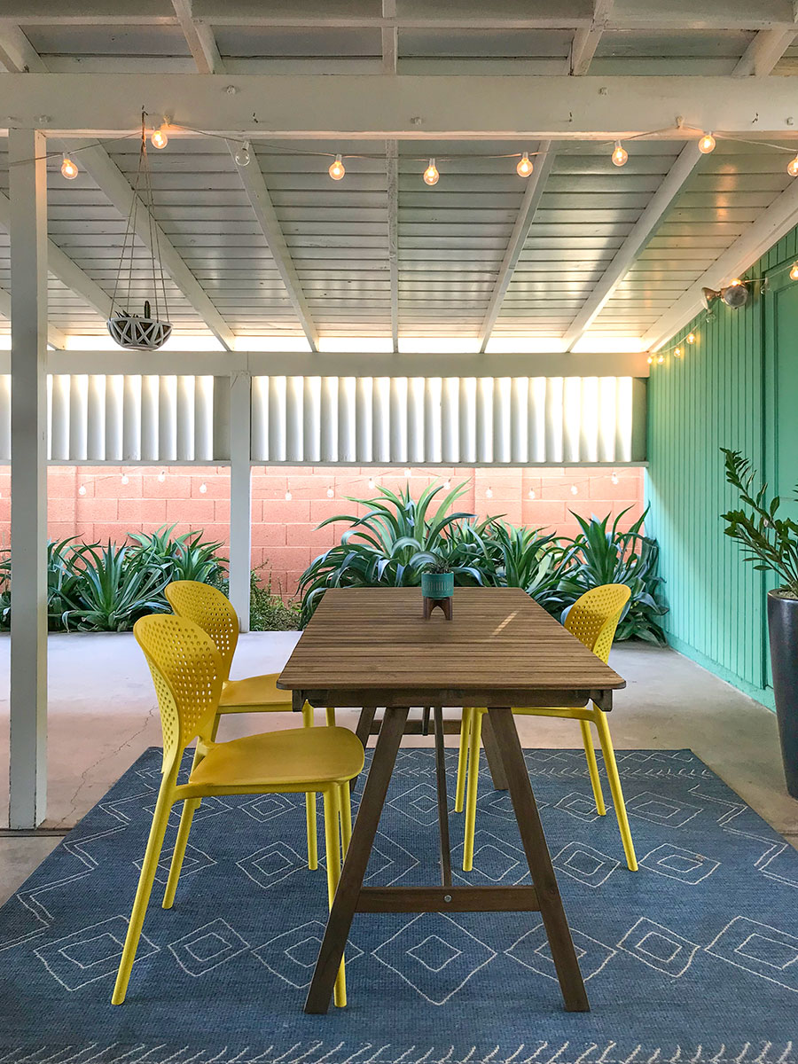 Patio Paradiso on the 2019 Modern Phoenix Home Tour