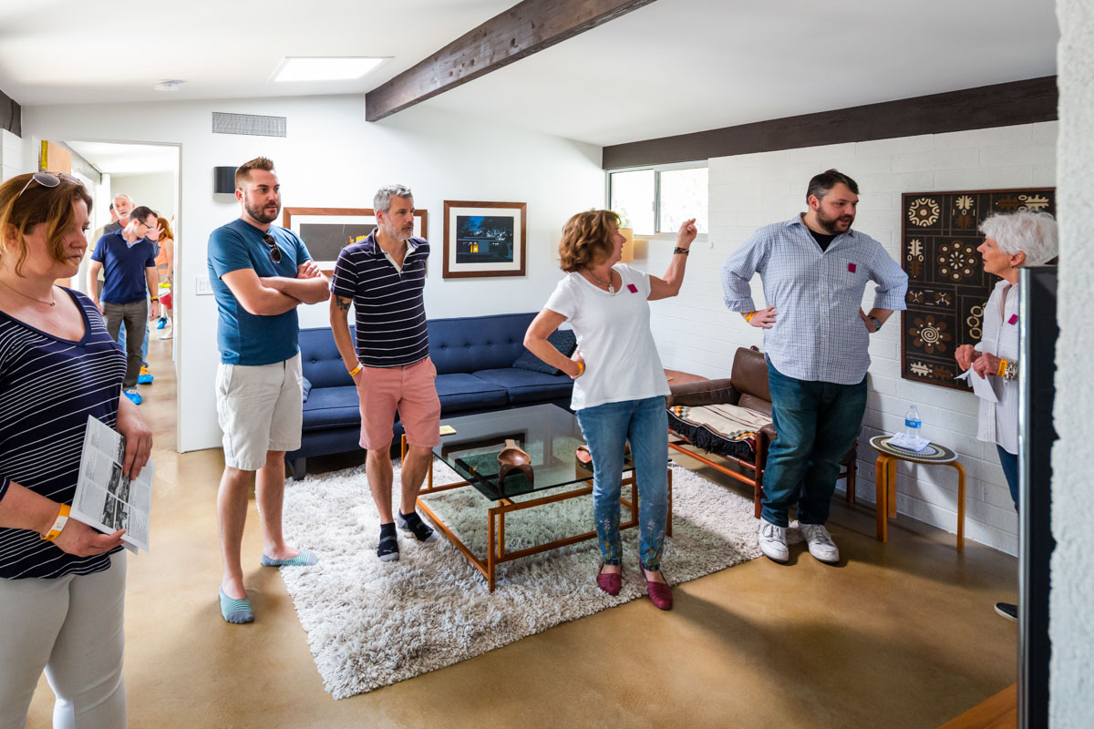 People on the Modern Phoenix Home Tour 2019