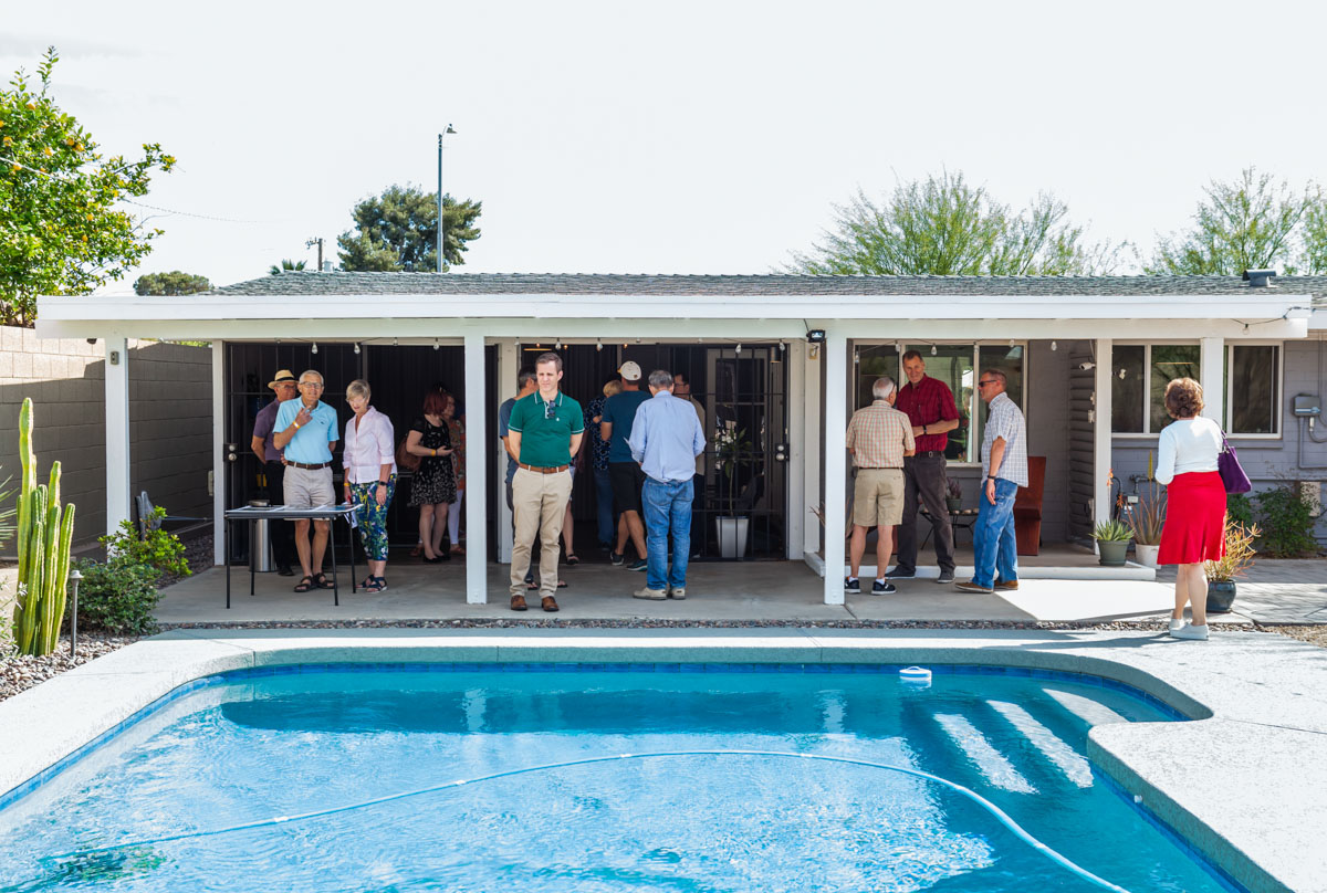 People on the Modern Phoenix Home Tour 2019