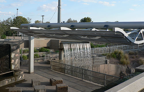 WaterWorks at Arizona Falls designed by Lagos Heder and Mags Harries