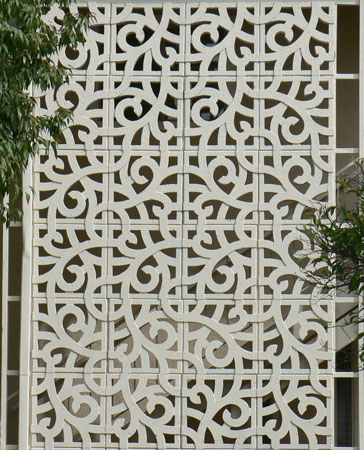 Modern decorative fences in Phoenix Arizona