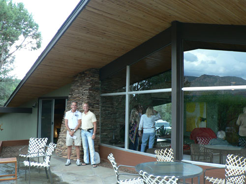 A restored Howard Madole Home on Apache Drive in Sedona, 2009