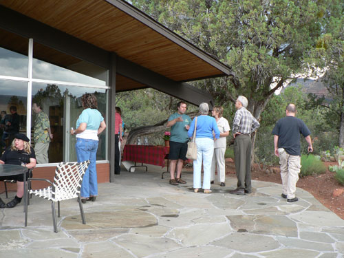 A restored Howard Madole Home on Apache Drive in Sedona, 2009