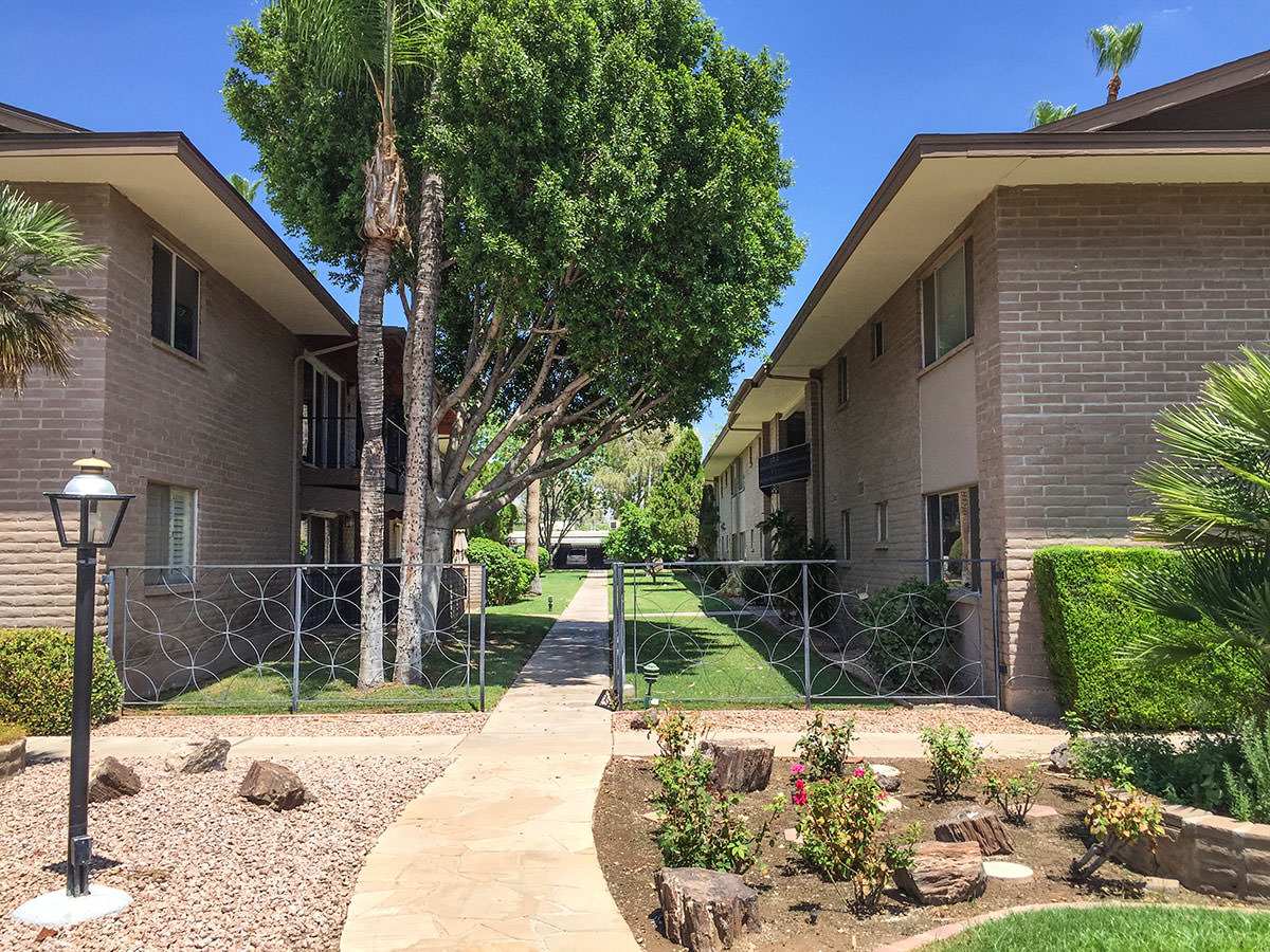 Caribbean Gardens Condominiums in Uptown Phoenix Arizona