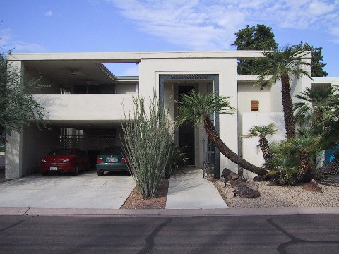 Sands East multifamily designed by E. T. Wright in Scottsdale