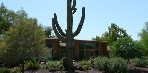 The Neighborhood on the South Slope of Camelback Mountain in Phoenix