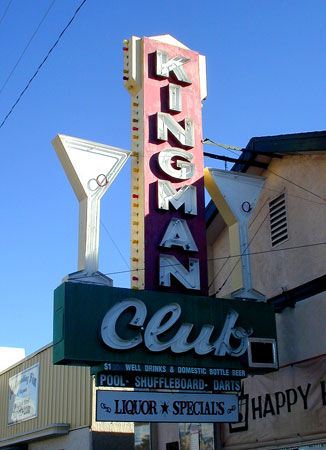 Neon Googie Signage in Kingman