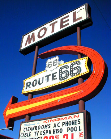 Neon Googie Signage in Kingman