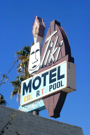 Neon Googie Signage in Tucson Arizona