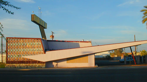 Neon Googie Signage in Phoenix Arizona