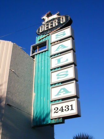 Neon Googie Signage in Phoenix Arizona