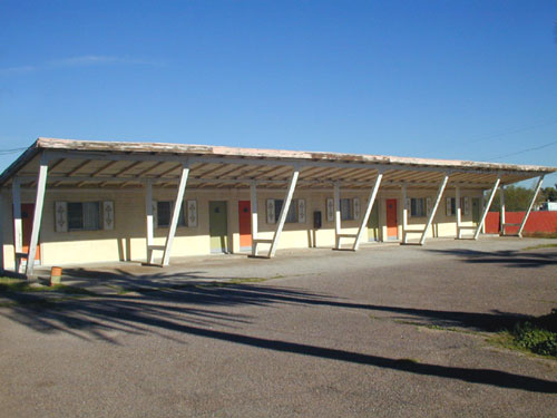 Neon Googie Signage in Gila Bend Arizona